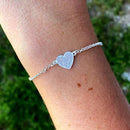 PULSEIRA CORAÇÃO CRAVEJADO